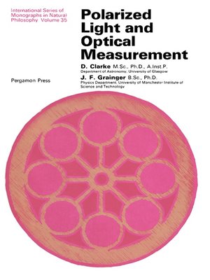 cover image of Polarized Light and Optical Measurement